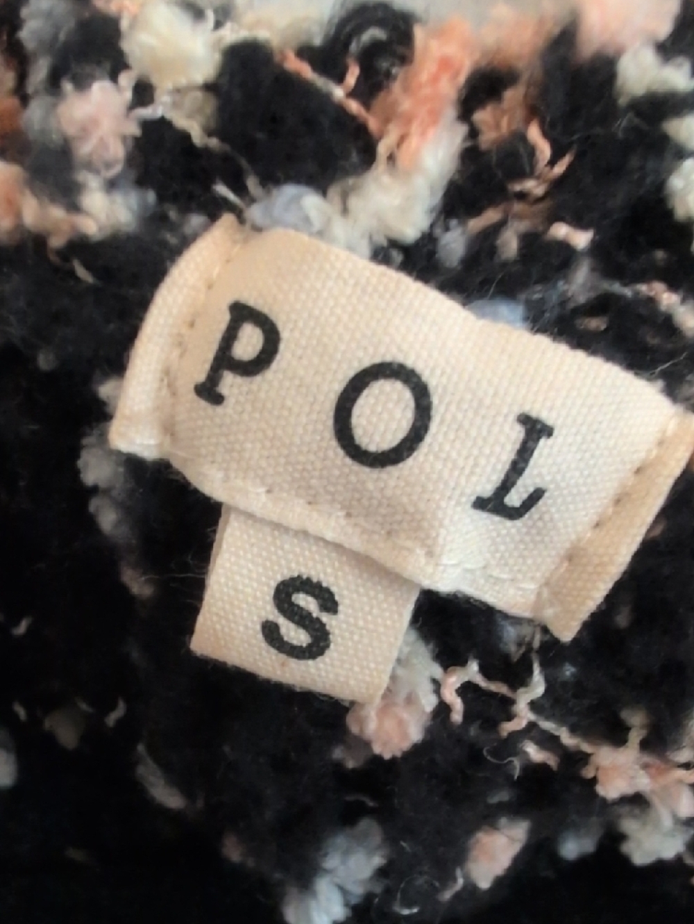 POL Hooded Woven Long Sweater Size S NWOT - Picture 7 of 8